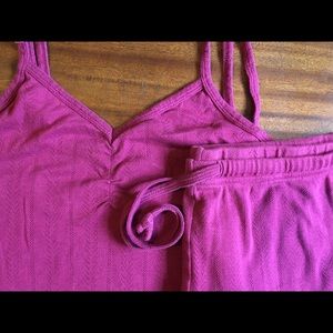 2 pc purple pact pjs